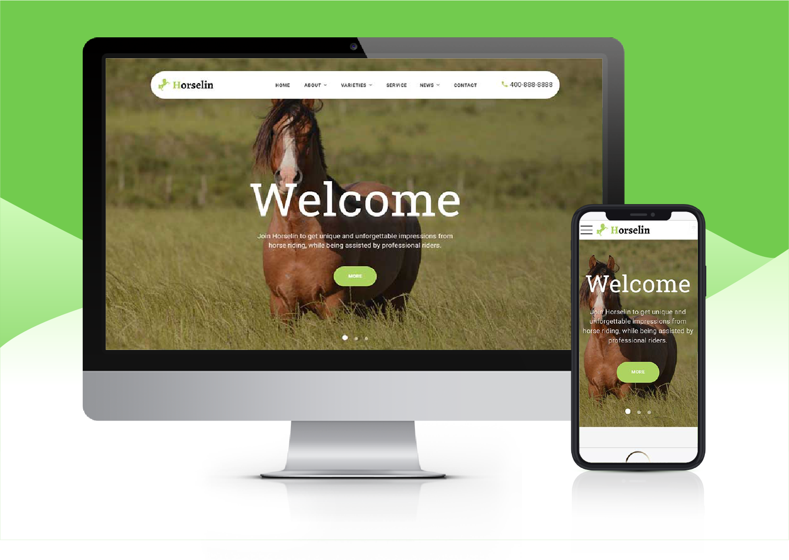 养马场畜牧业网站-选择森竹服务，开发少走弯路-洛阳森竹软件科技有限公司